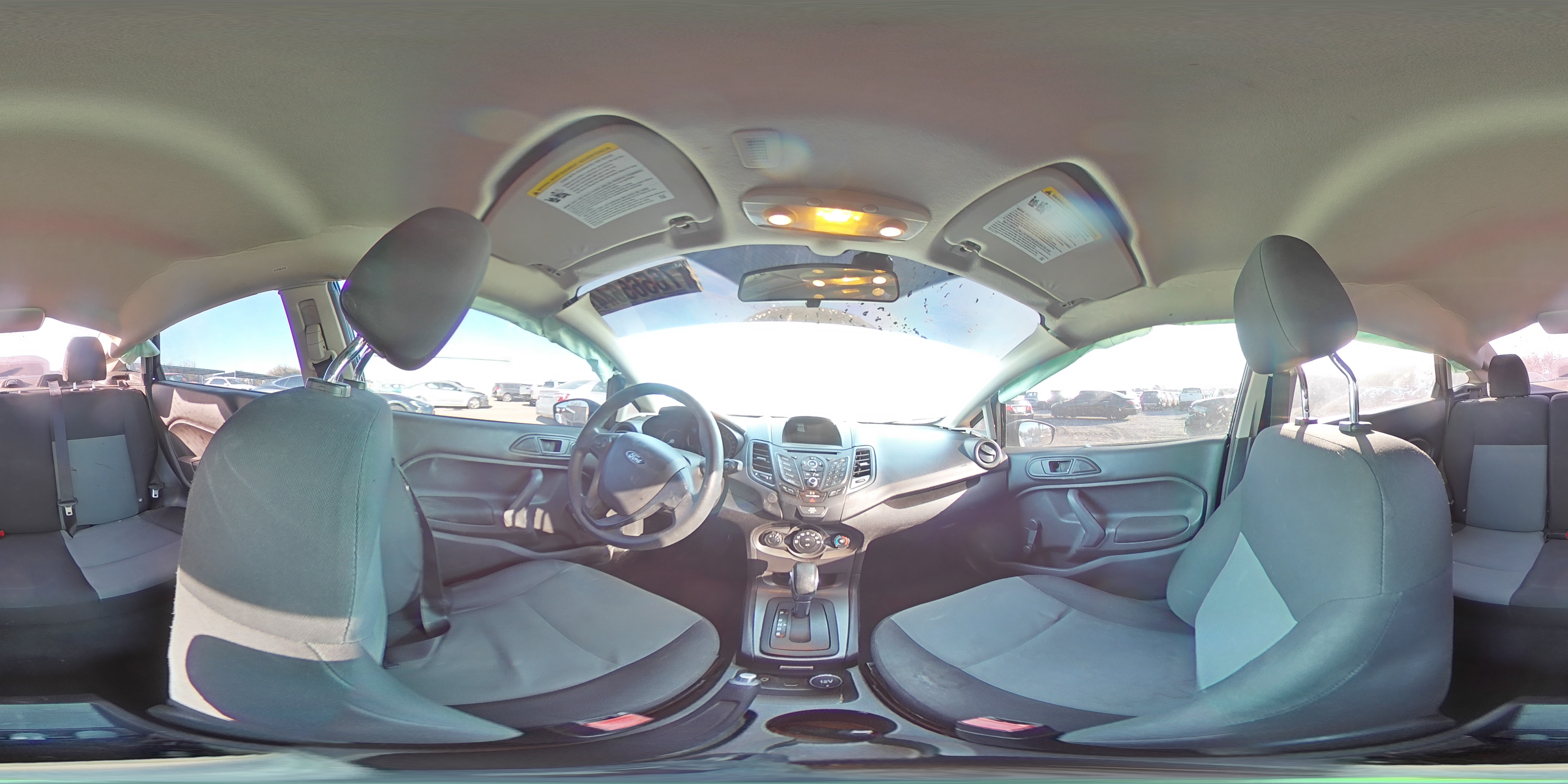 2017 Ford Fiesta S VIN: 3FADP4AJ4HM137842 Lot: 76565644