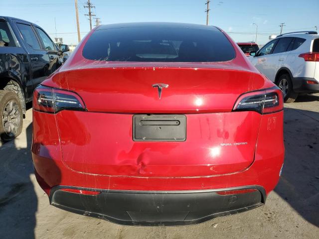  TESLA MODEL Y 2021 Червоний