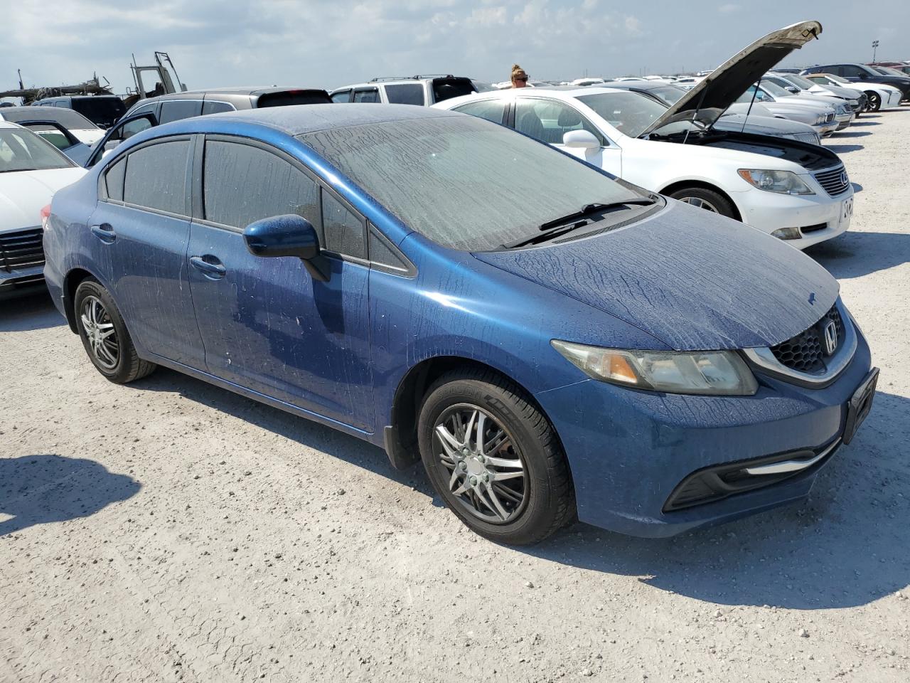 2014 Honda Civic Lx VIN: 19XFB2F59EE247938 Lot: 74382784