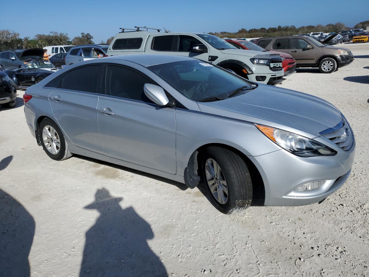 2013 Hyundai Sonata Gls VIN: 5NPEB4AC1DH718407 Lot: 77252174