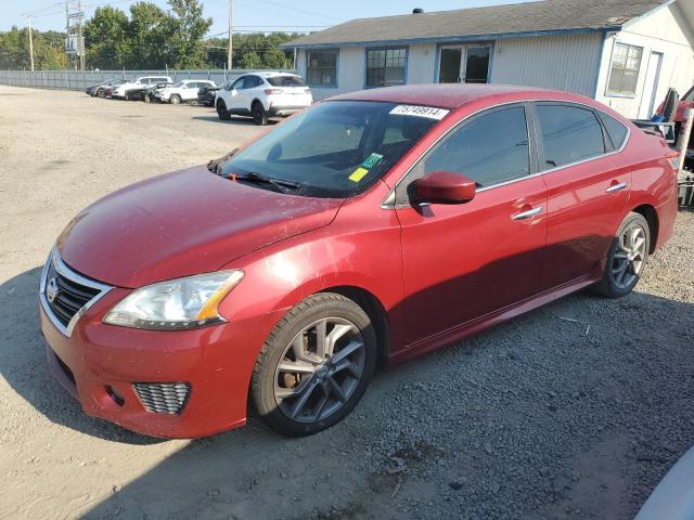 Sedans NISSAN SENTRA 2013 Red