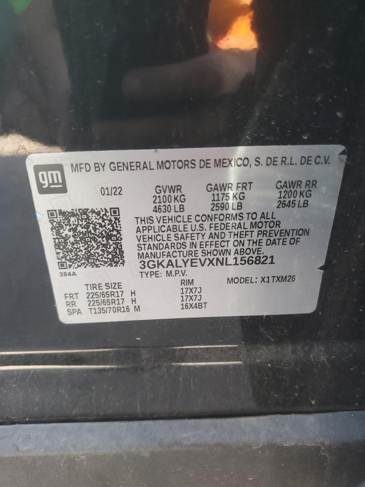 3GKALYEVXNL156821 2022 GMC Terrain At4