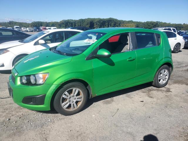 Hatchbacks CHEVROLET SONIC 2015 Green