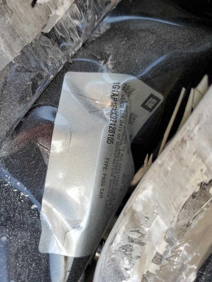 2009 Chevrolet Cobalt Ss VIN: 1G1AP18XX97128105 Lot: 75171774