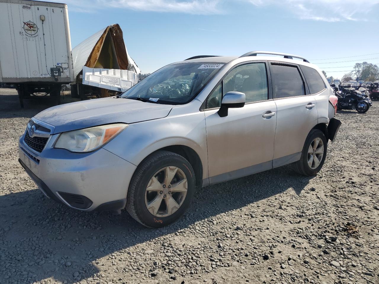 2014 Subaru Forester 2.5I Premium VIN: JF2SJACC7EG400185 Lot: 74933024