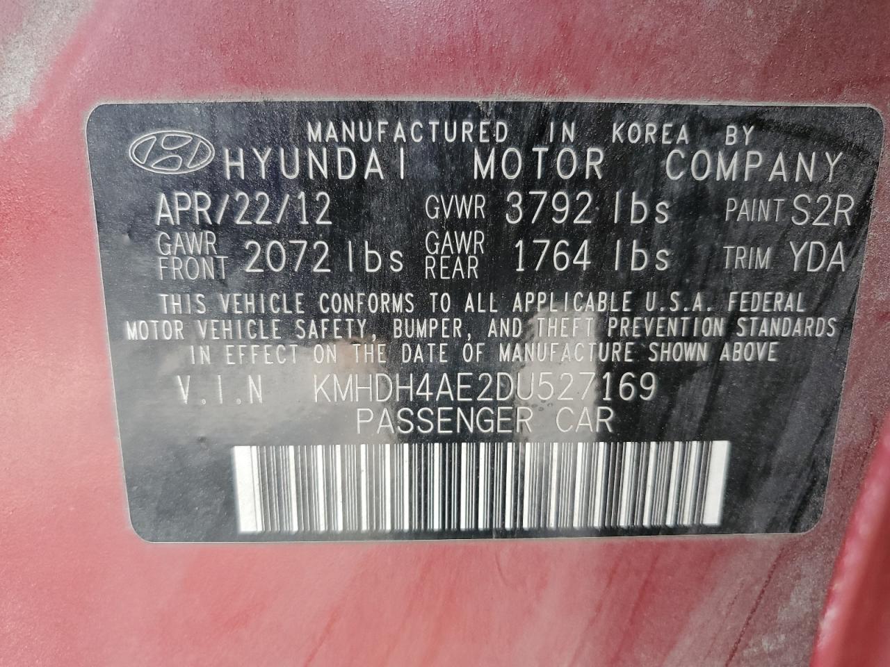 2013 Hyundai Elantra - Image 12