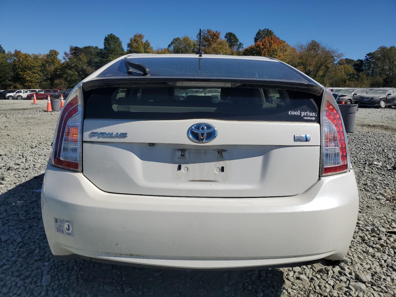 2013 Toyota Prius VIN: JTDKN3DU7D0354998 Lot: 75887504