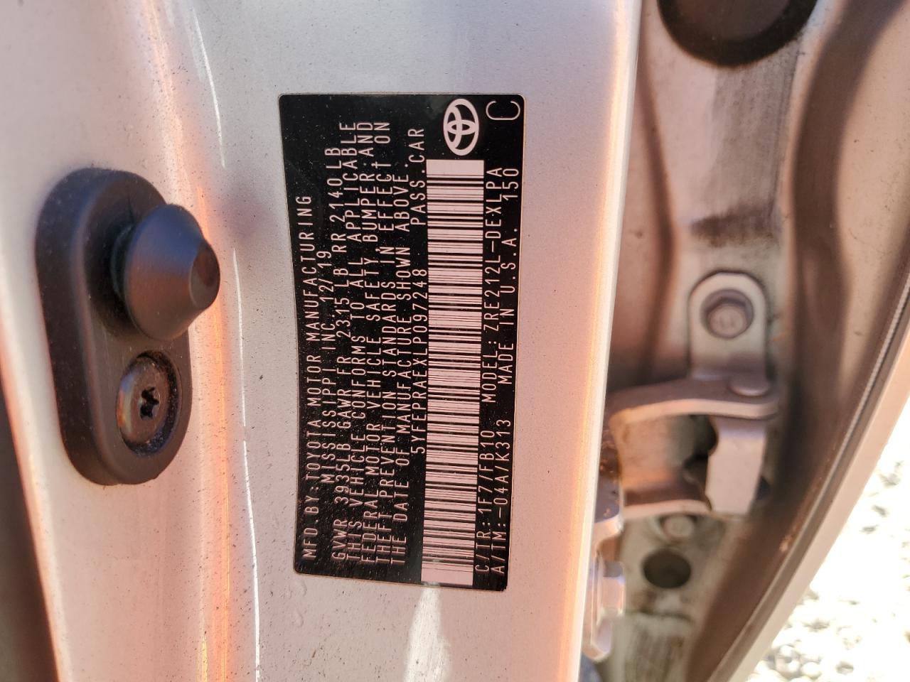 2020 Toyota Corolla - Image 12