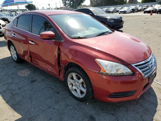  NISSAN SENTRA 2014 Czerwony