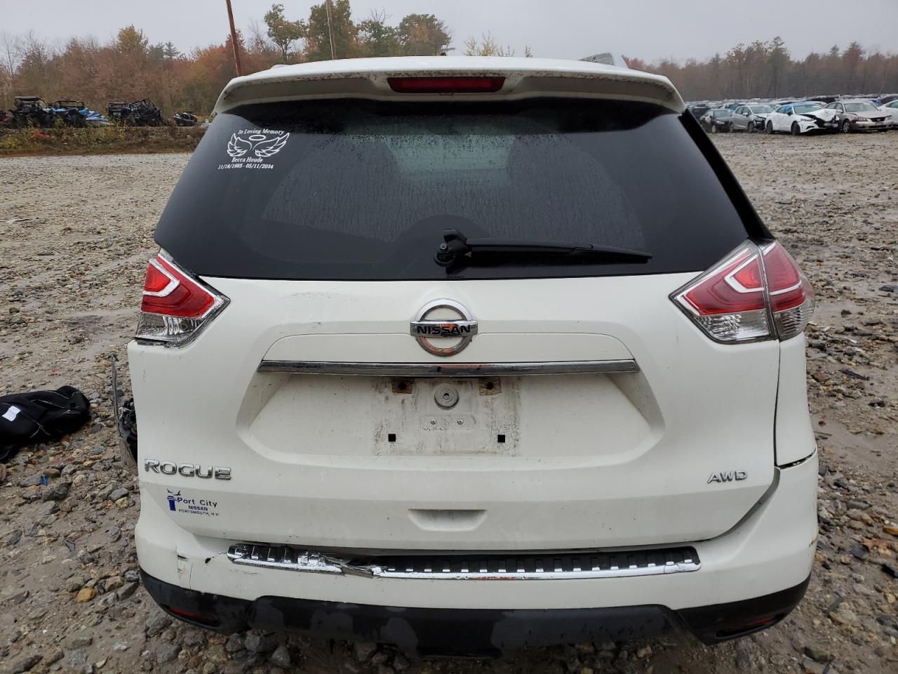 2016 Nissan Rogue S VIN: 5N1AT2MVXGC923698 Lot: 75207524