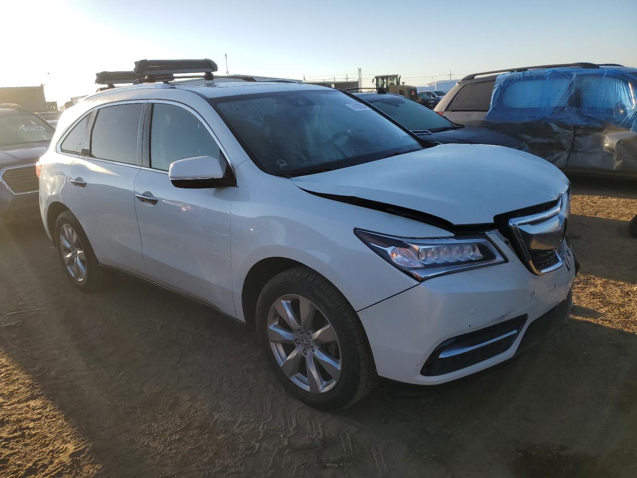 VIN 5FRYD4H9XGB043028 2016 ACURA MDX no.4