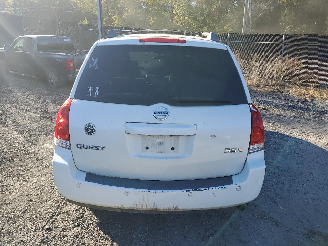 2006 Nissan Quest S VIN: 5N1BV28U86N118513 Lot: 76749234