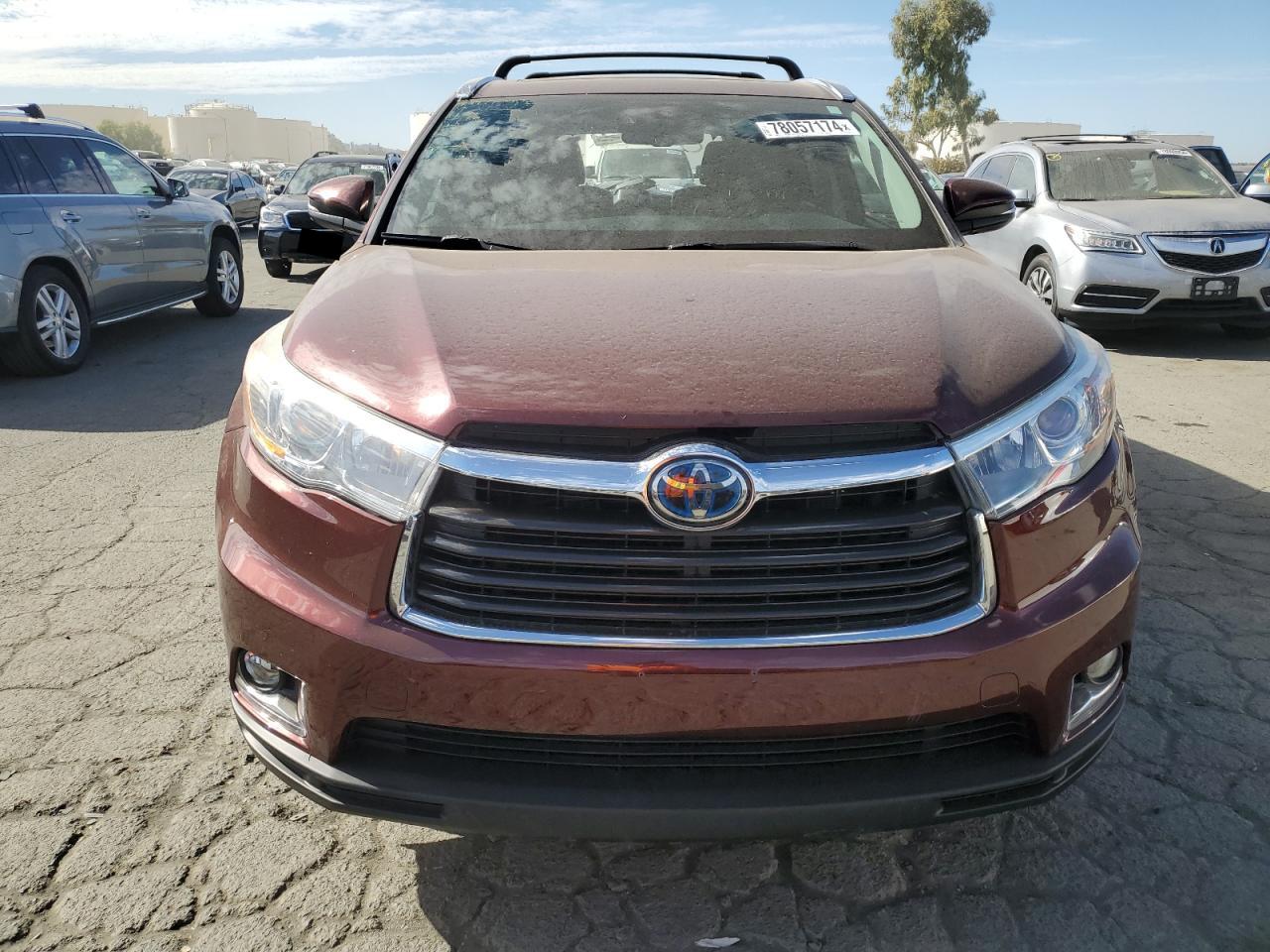 VIN 5TDDCRFH6FS012637 2015 TOYOTA HIGHLANDER no.5