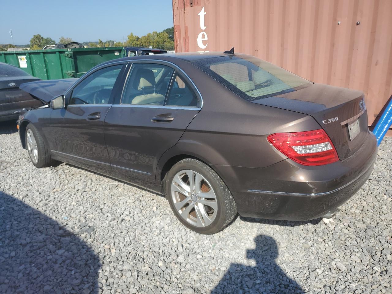 VIN WDDGF8AB2DR243201 2013 MERCEDES-BENZ C-CLASS no.2