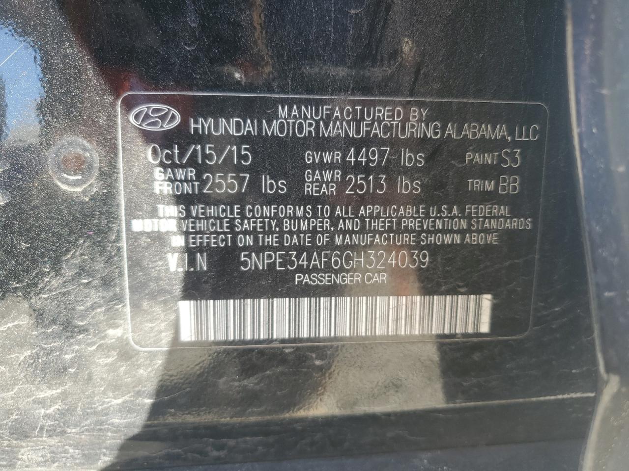 2016 Hyundai Sonata - Image 15