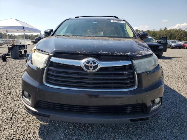  TOYOTA HIGHLANDER 2014 Черный