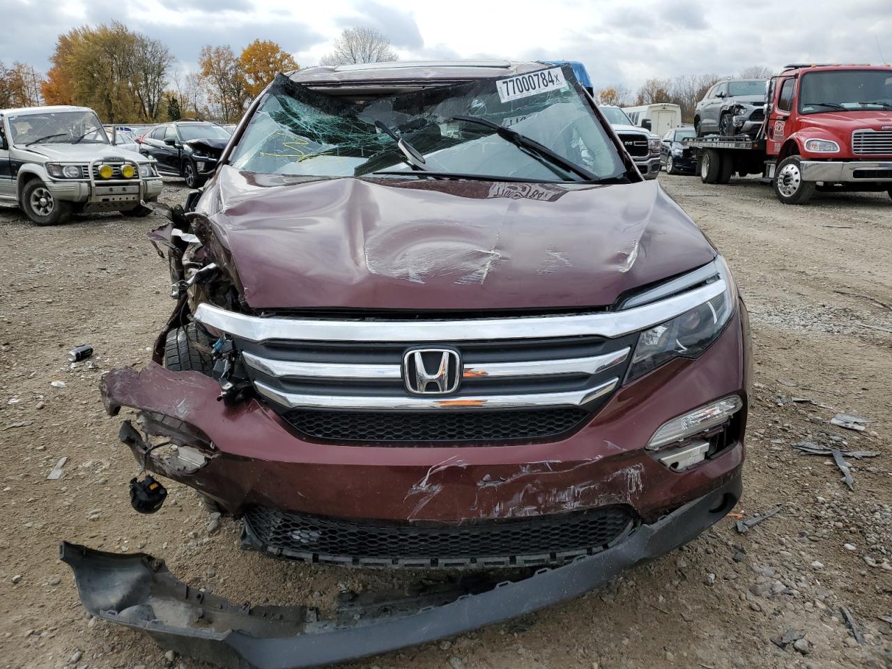 2018 Honda Pilot Exl VIN: 5FNYF6H59JB003440 Lot: 77000784