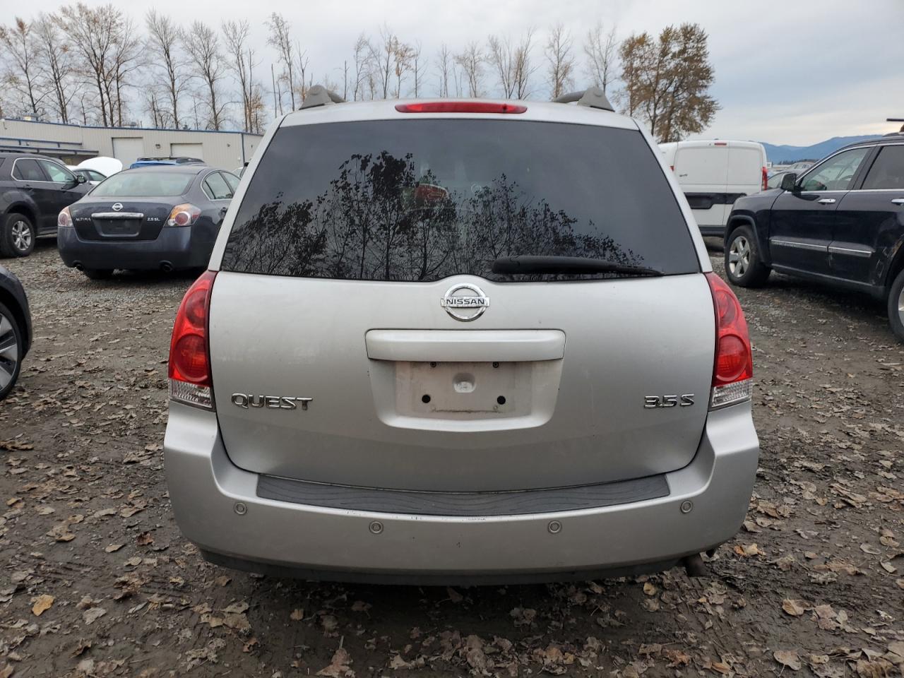 2006 Nissan Quest S VIN: 5N1BV28U86N116762 Lot: 78164324