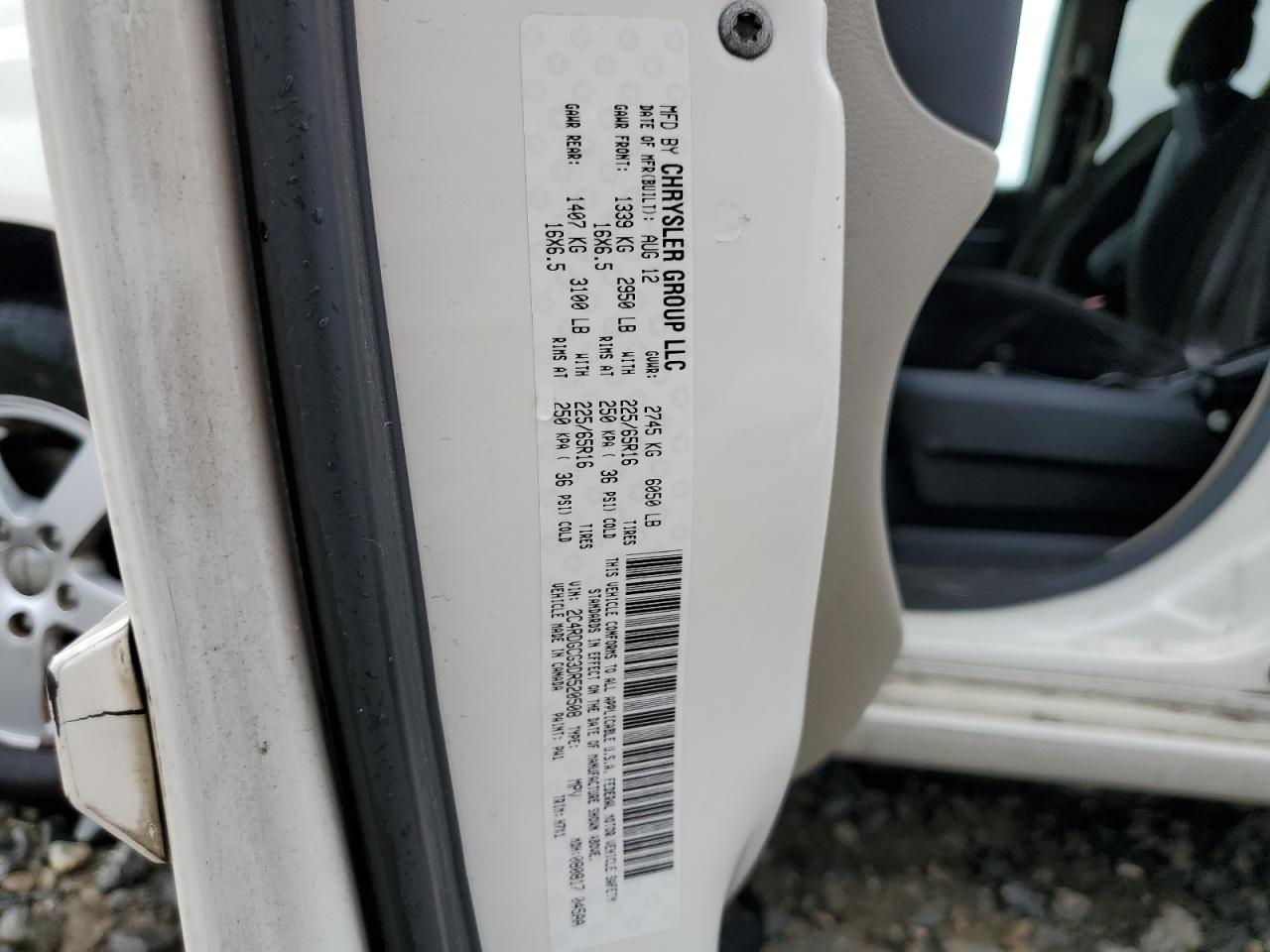 2C4RDGCG3DR520508 2013 Dodge Grand Caravan Sxt