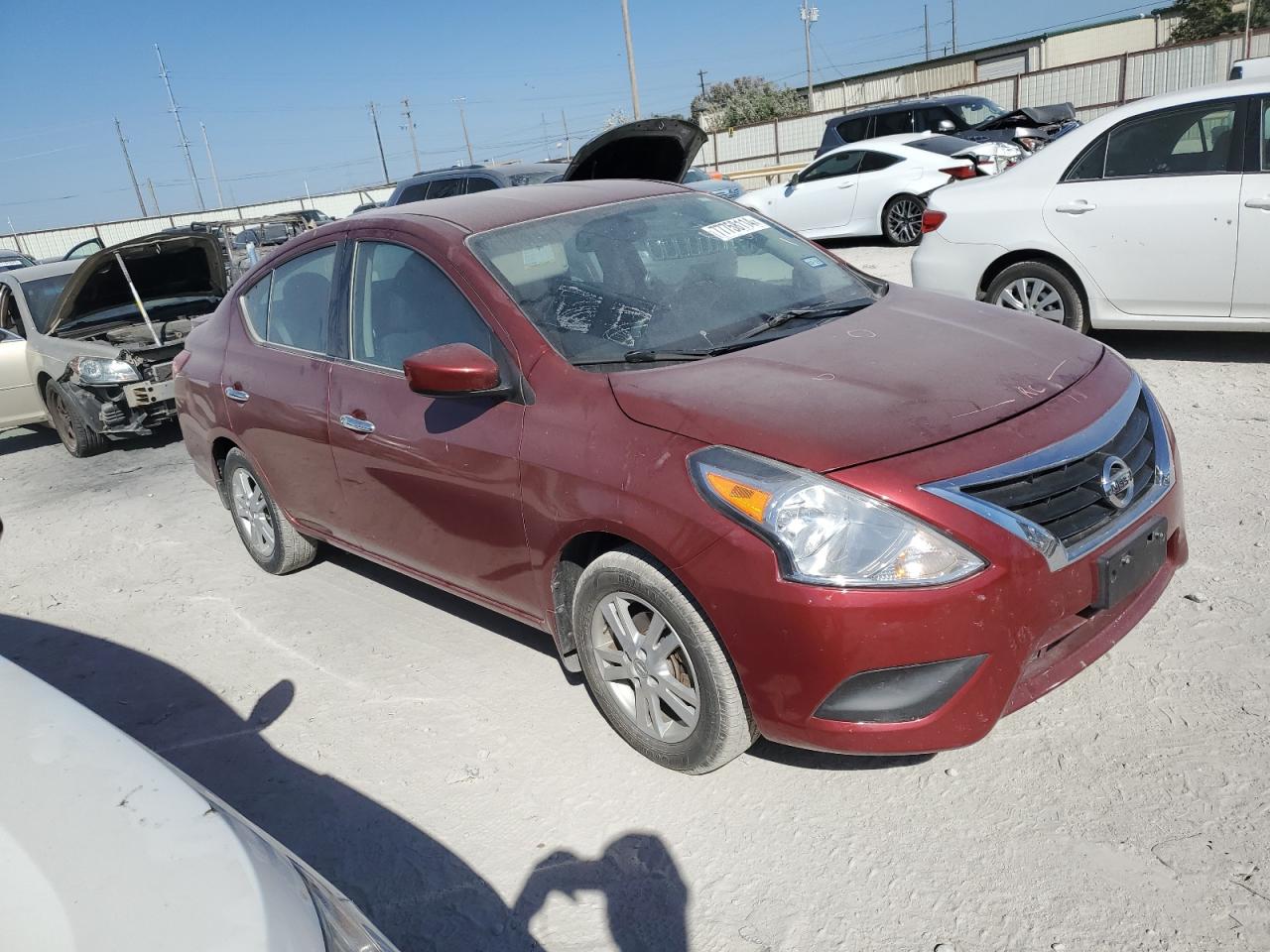 2016 Nissan Versa S VIN: 3N1CN7AP1GL890267 Lot: 77758114