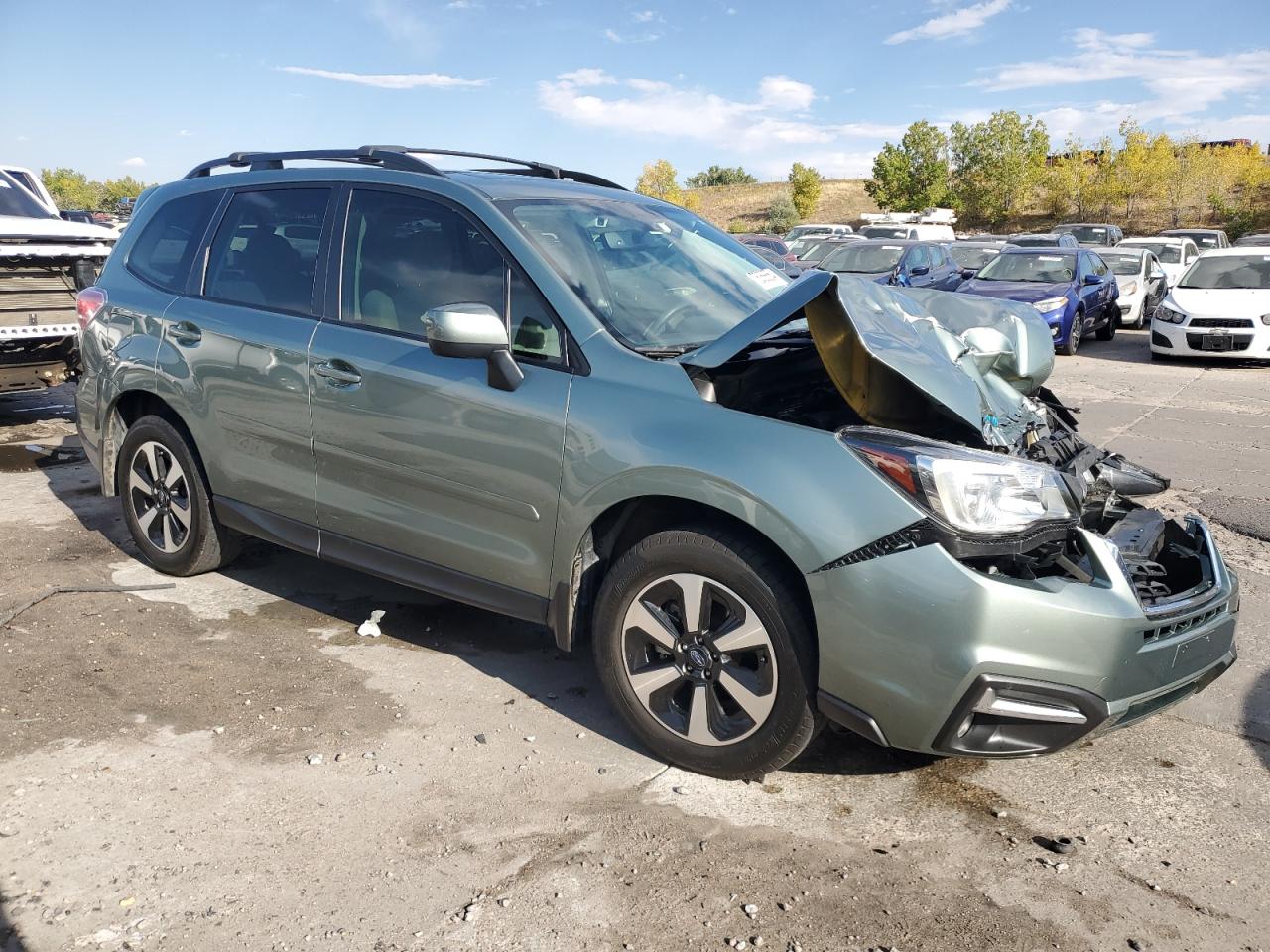 2017 Subaru Forester 2.5I Premium VIN: JF2SJAGC3HH459436 Lot: 75356554