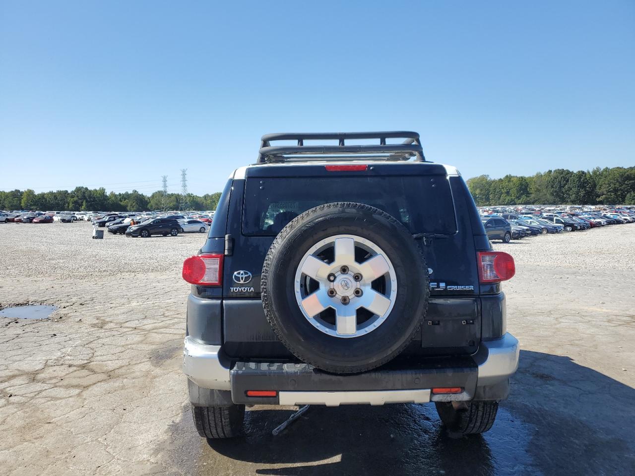 2007 Toyota Fj Cruiser VIN: JTEZU11F770004024 Lot: 73705534