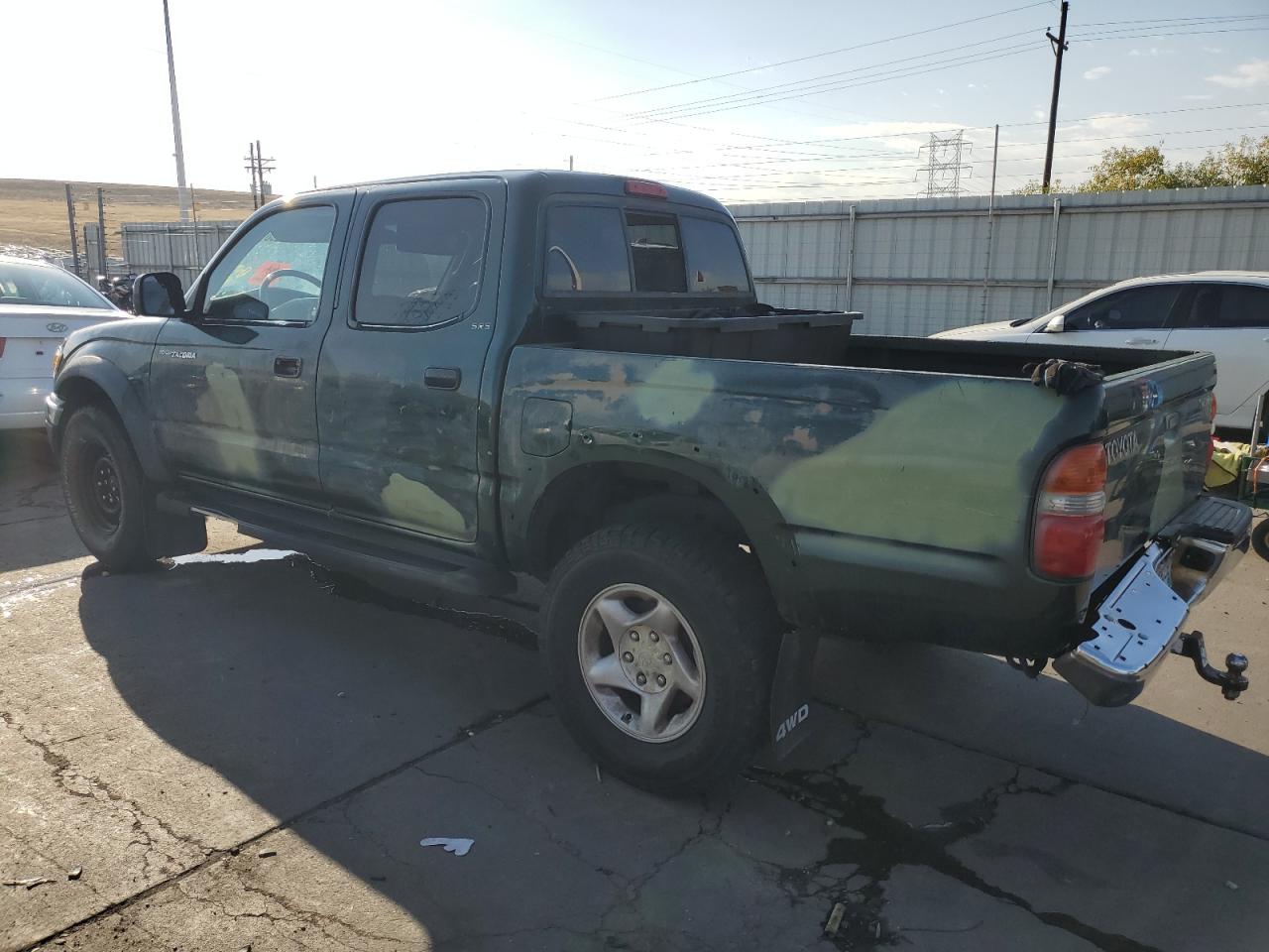 2001 Toyota Tacoma Double Cab VIN: 5TEHN72N71Z760398 Lot: 76258794