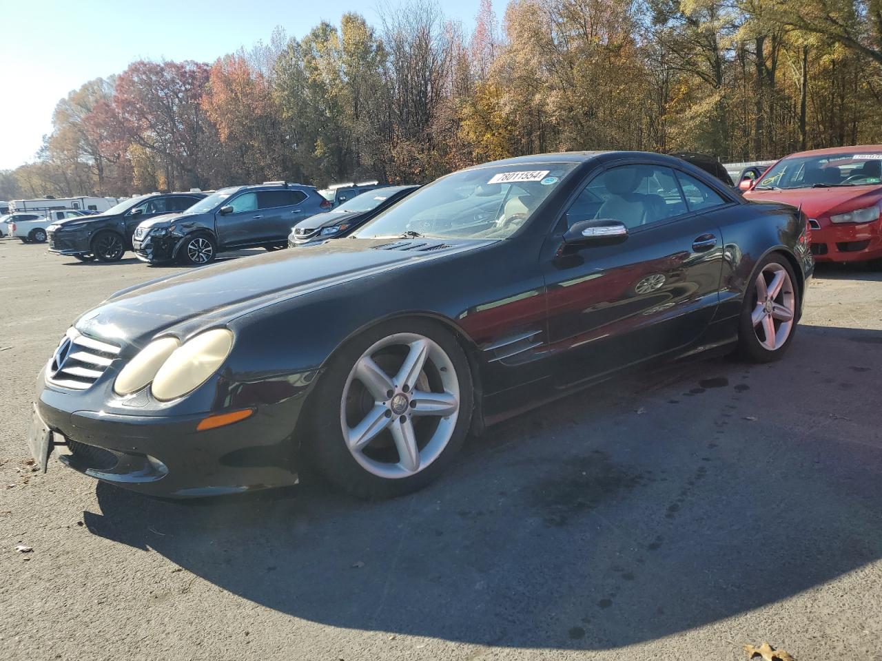 2004 Mercedes-Benz Sl 500 de vânzare în Glassboro, NJ - Water/Flood
