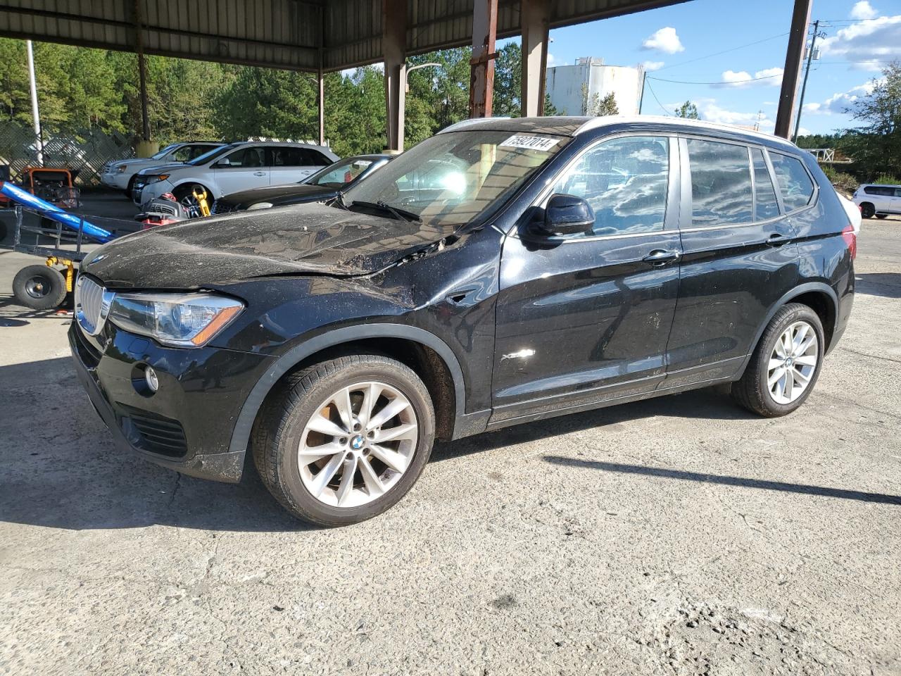 VIN 5UXWX9C32H0W74919 2017 BMW X3 no.1