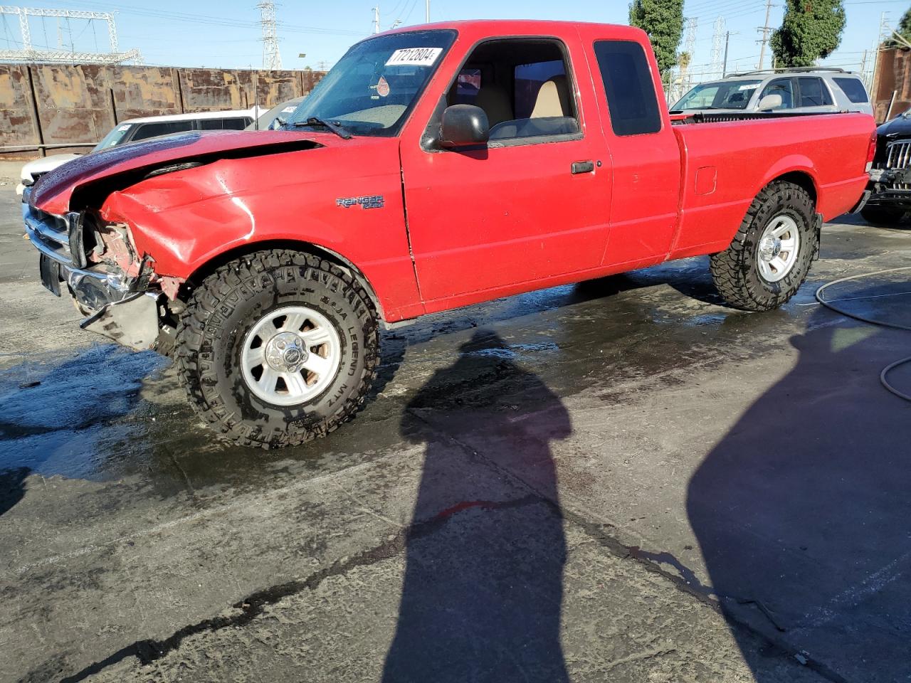 2000 Ford Ranger Super Cab VIN: 1FTYR14V0YPB98294 Lot: 77212804