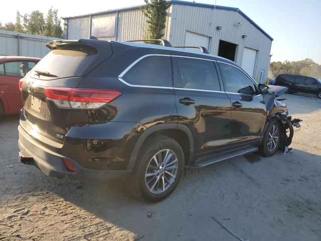  TOYOTA HIGHLANDER 2017 Чорний