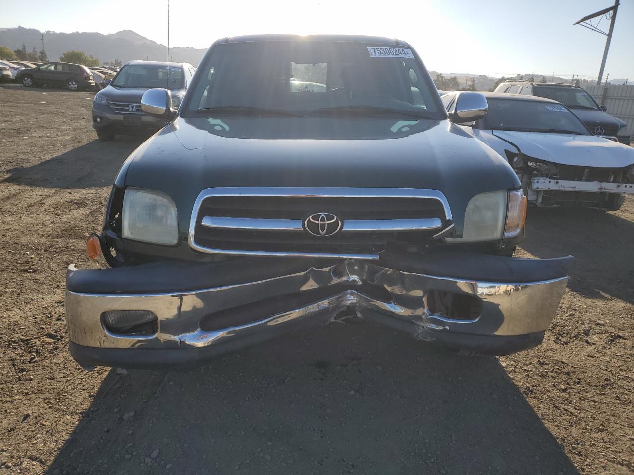 2002 Toyota Tundra Access Cab VIN: 5TBRT341X2S272275 Lot: 75306244