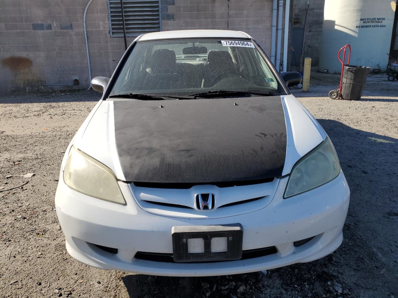 2004 Honda Civic Dx Vp VIN: 2HGES16364H550961 Lot: 75694964