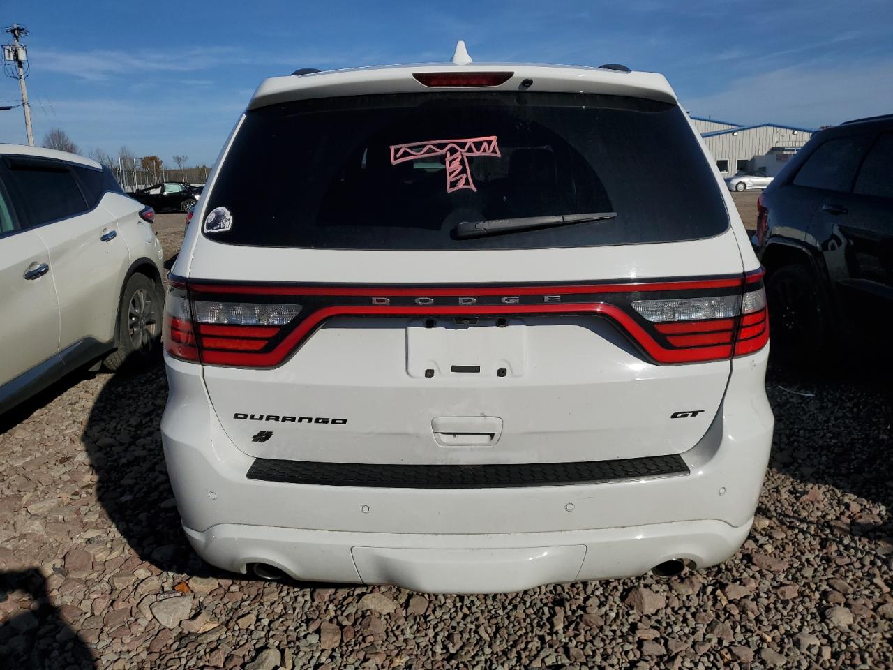 2018 Dodge Durango Gt VIN: 1C4RDJDG7JC341517 Lot: 77590564