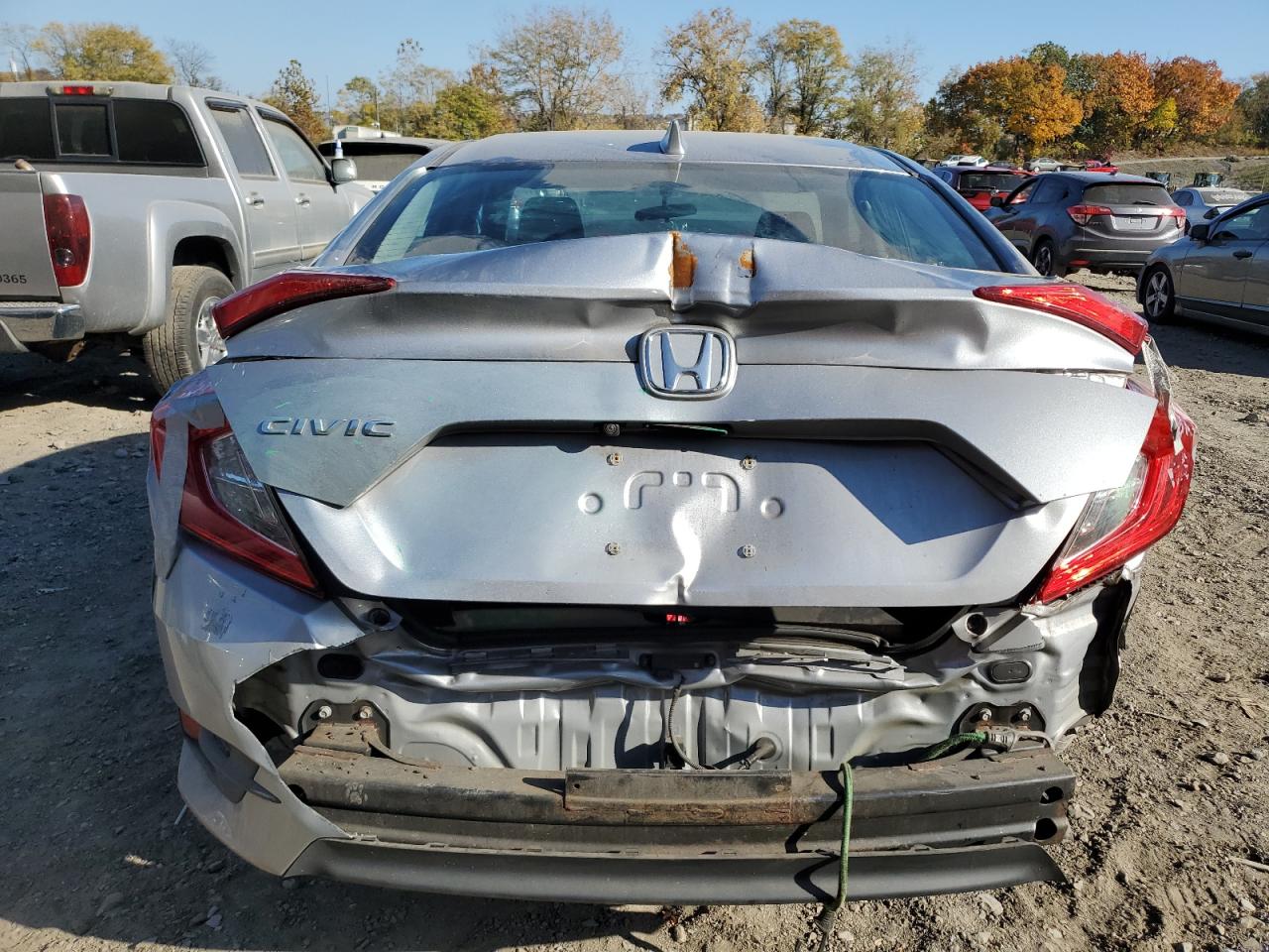 2018 Honda Civic Ex VIN: 2HGFC2F74JH547384 Lot: 75889824