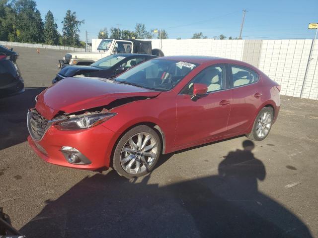 Sedans MAZDA 3 2014 Czerwony