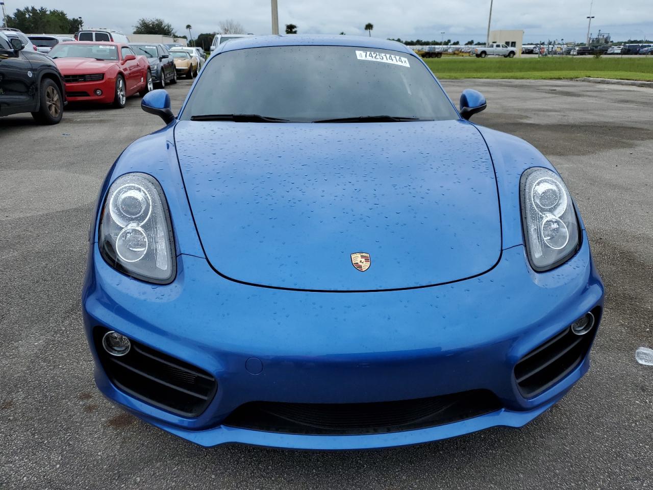 VIN WP0AB2A86GK185569 2016 PORSCHE CAYMAN no.5