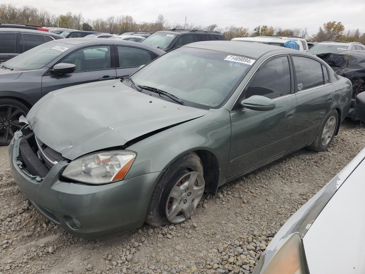 2003 Nissan Altima Base green null gas 1N4AL11D53C285354 photo #1