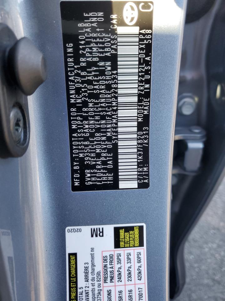 2021 Toyota Corolla - Image 12