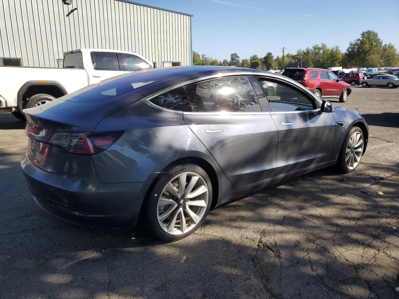 VIN 5YJ3E1EA4JF047458 2018 TESLA MODEL 3 no.3