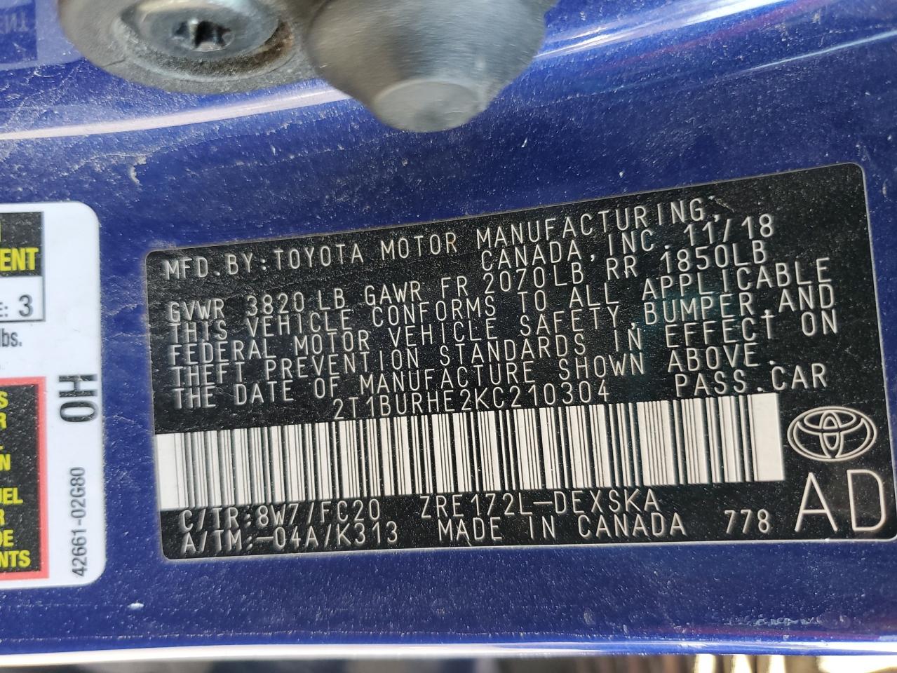 2019 Toyota Corolla - Image 12