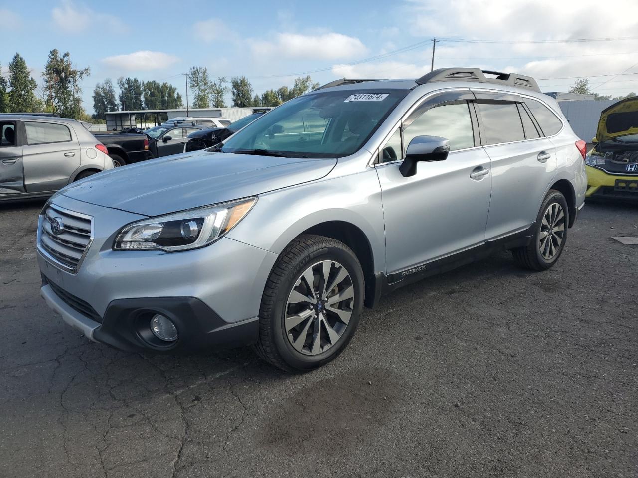 4S4BSANC1G3336725 2016 Subaru Outback 2.5I Limited