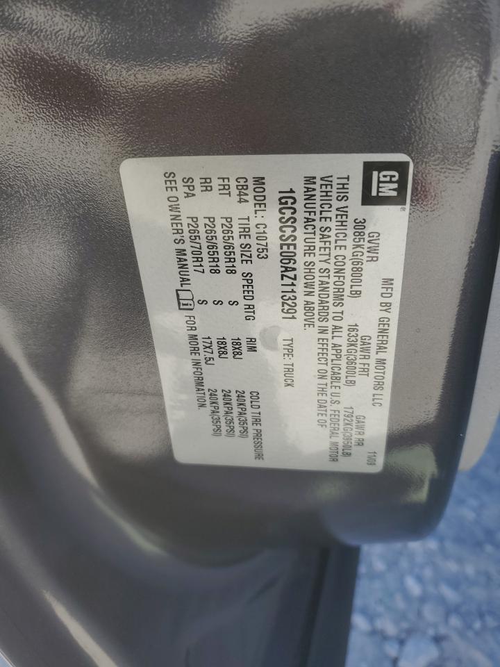 2010 Chevrolet Silverado C1500 Lt VIN: 1GCSCSE06AZ113291 Lot: 76617464