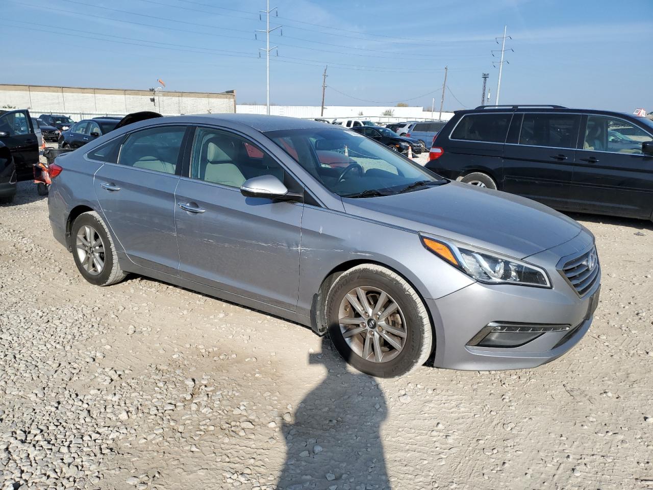 2015 Hyundai Sonata Eco VIN: 5NPE24AA9FH124987 Lot: 76383324