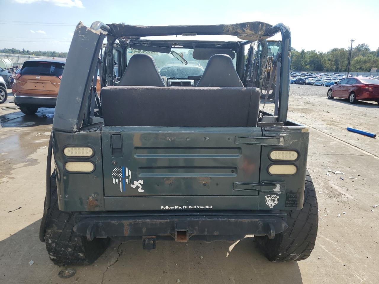 2002 Jeep Wrangler / Tj X VIN: 1J4FA39S12P708565 Lot: 73964504