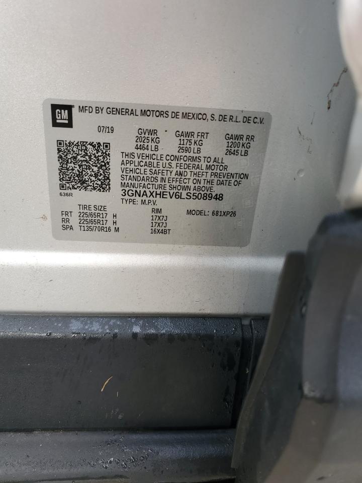 3GNAXHEV6LS508948 2020 CHEVROLET EQUINOX - Image 13