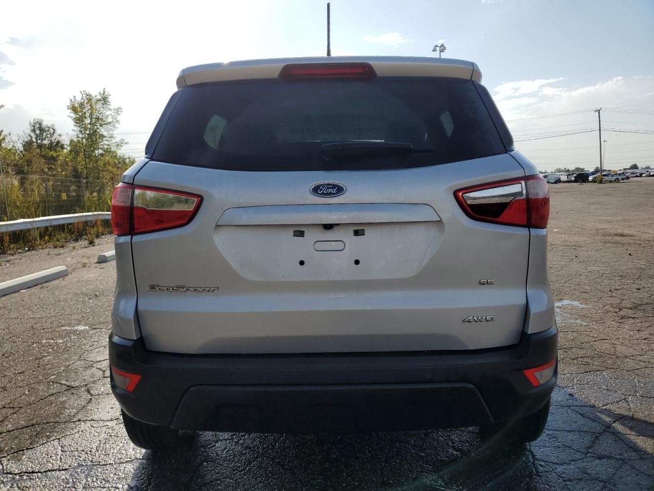 2020 Ford Ecosport Se VIN: MAJ6S3GL8LC327633 Lot: 74763424