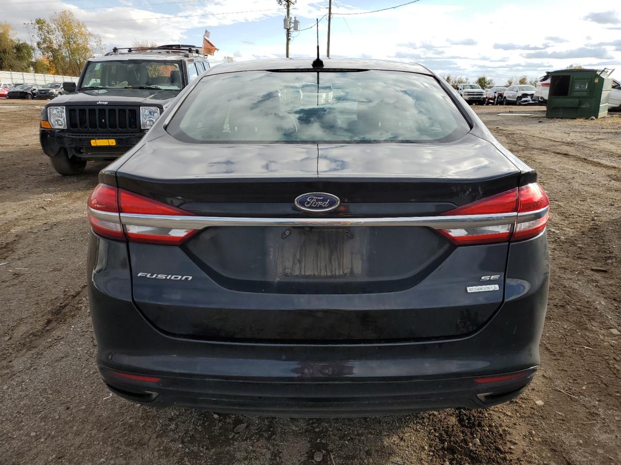 2017 Ford Fusion Se VIN: 3FA6P0H94HR266809 Lot: 75655874