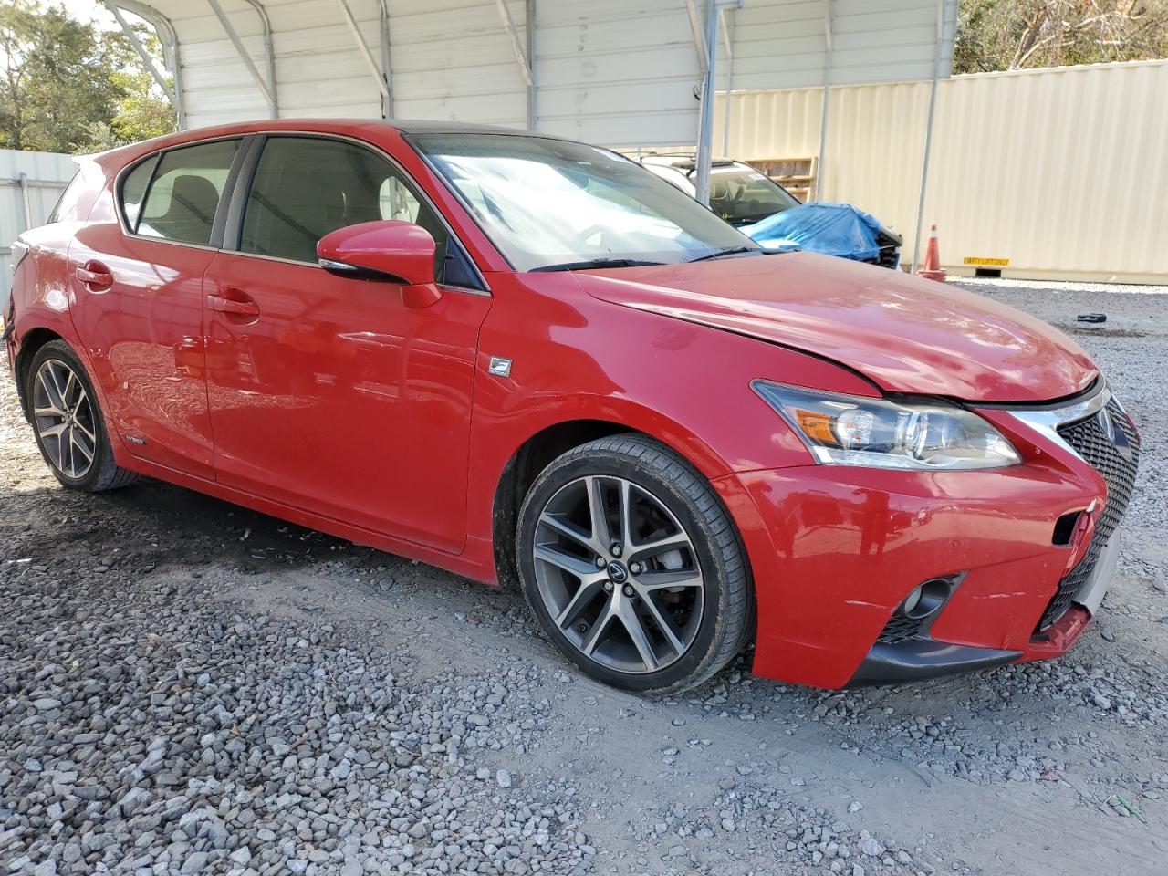 VIN JTHKD5BH8F2223699 2015 LEXUS CT 200 no.4