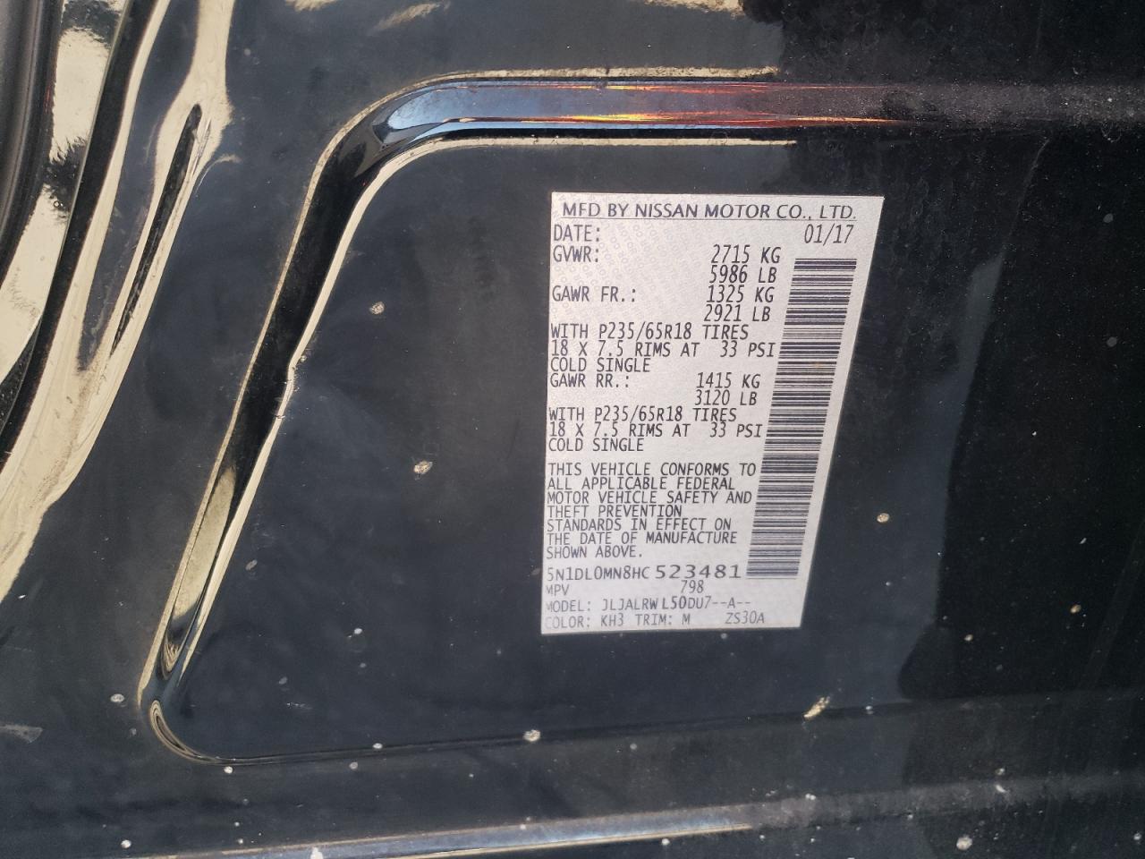 2017 Infiniti QX60 - Image 12